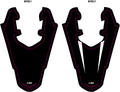 Ultra Bee Rear Fender Decal - Riot Racing
