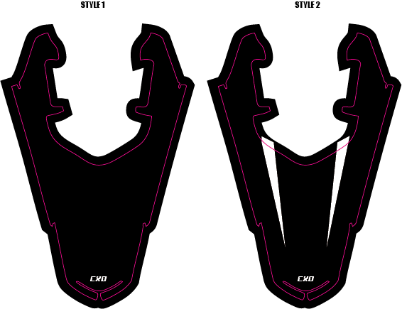 Ultra Bee Rear Fender Decal - Riot Racing