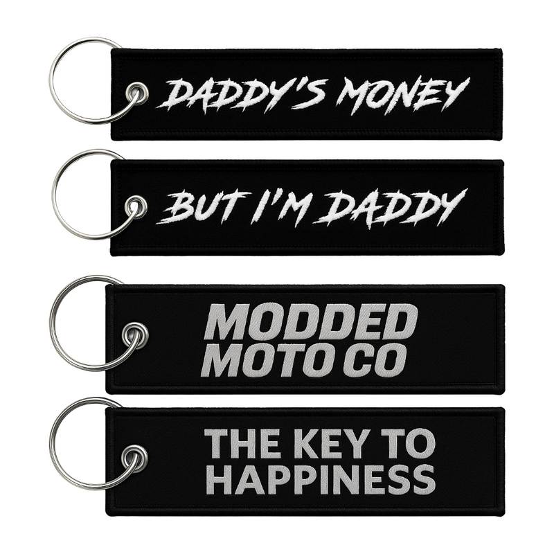 Modded Moto Co Key Chains Modded Moto Co