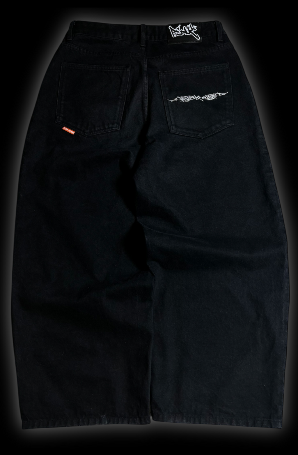 Peak Baggy Jeans - Black Peak