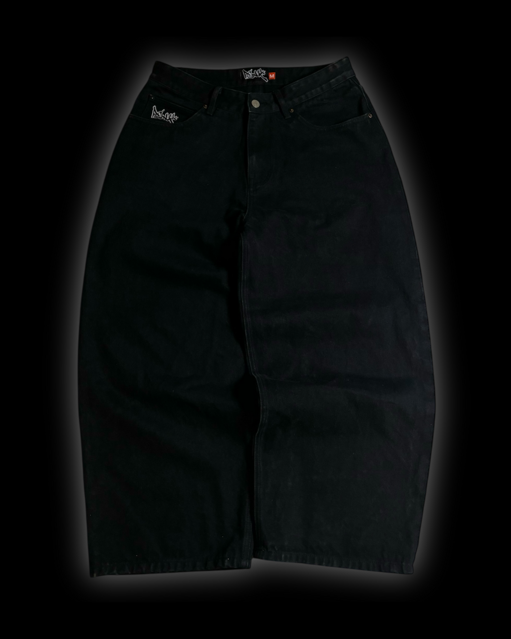 Peak Baggy Jeans - Black Peak