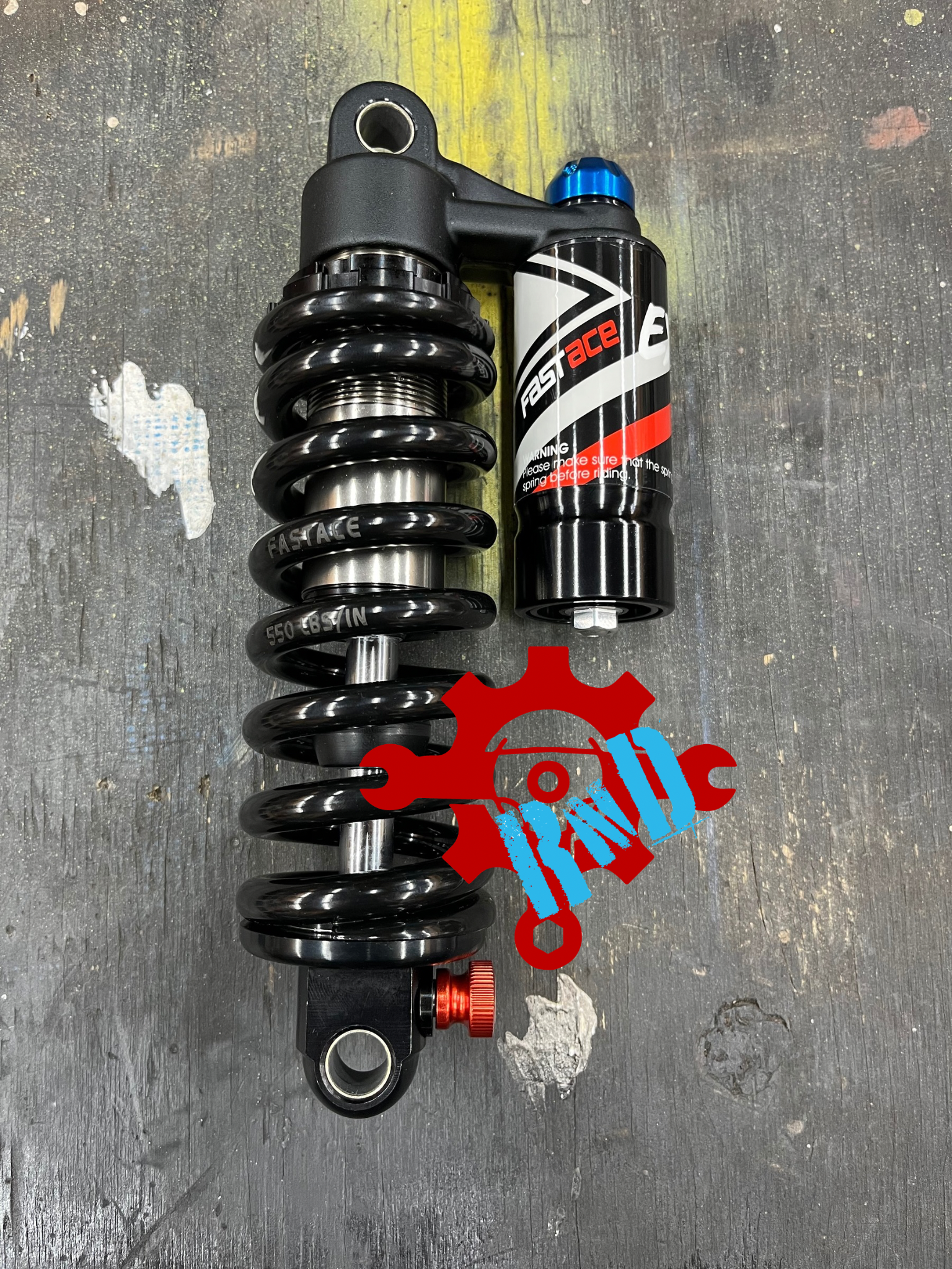 Fastace BDA53RC Rear Shock Ride or Die R&D