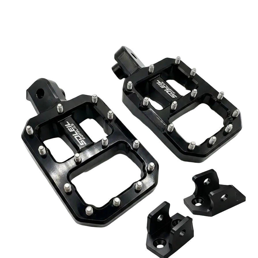 Tuttio Soleil 01 Upgraded CNC Pegs — Silver or Jet Blue Spikes | V2 & New Designs Soleil Supplies