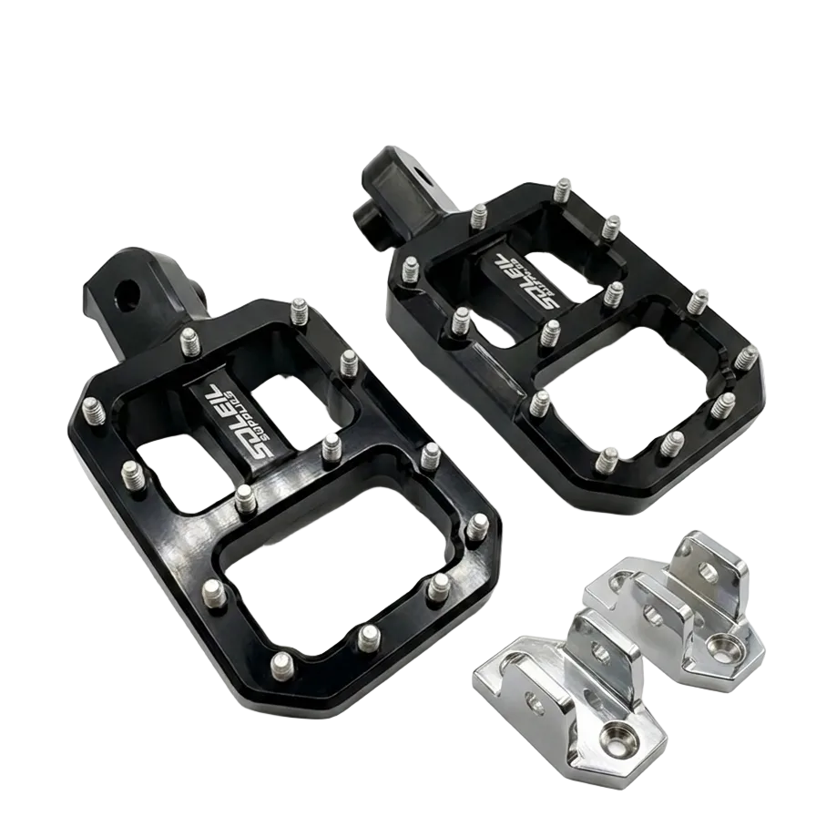 Tuttio Soleil 01 Upgraded CNC Pegs — Silver or Jet Blue Spikes | V2 & New Designs Soleil Supplies