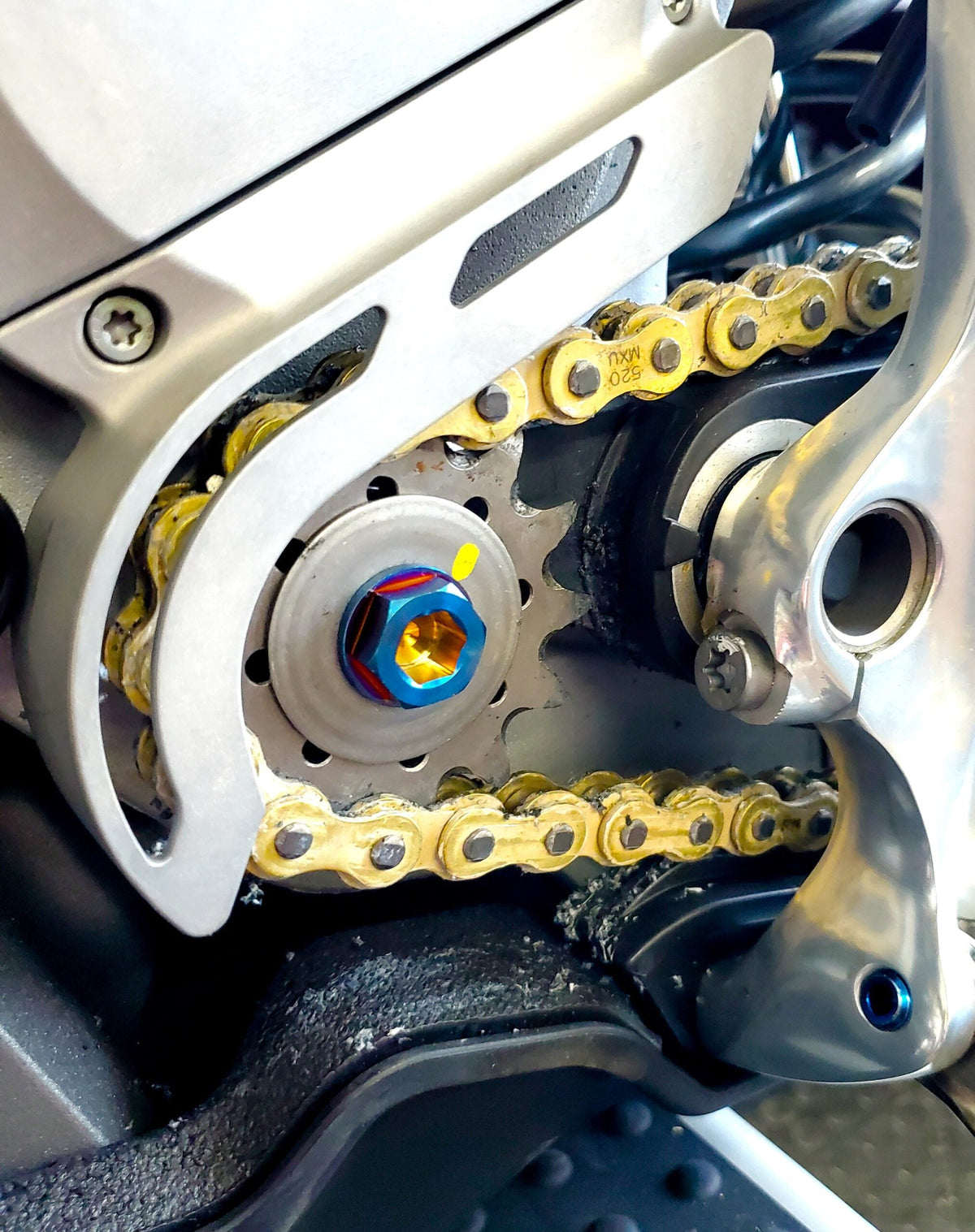 Stark Varg Titanium Counter Shaft Replacement Bolt (Collective) Warp9Racing