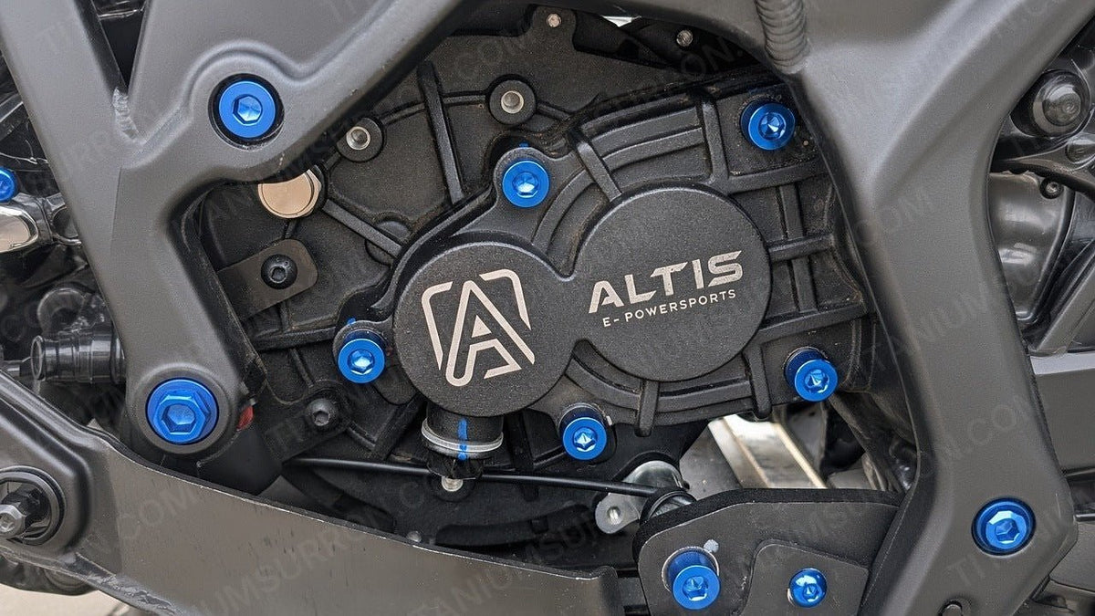 Altis Sigma Gearbox Cover Titanium Bolt Kit Titanium Surron