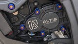 Altis Sigma Gearbox Cover Titanium Bolt Kit Titanium Surron