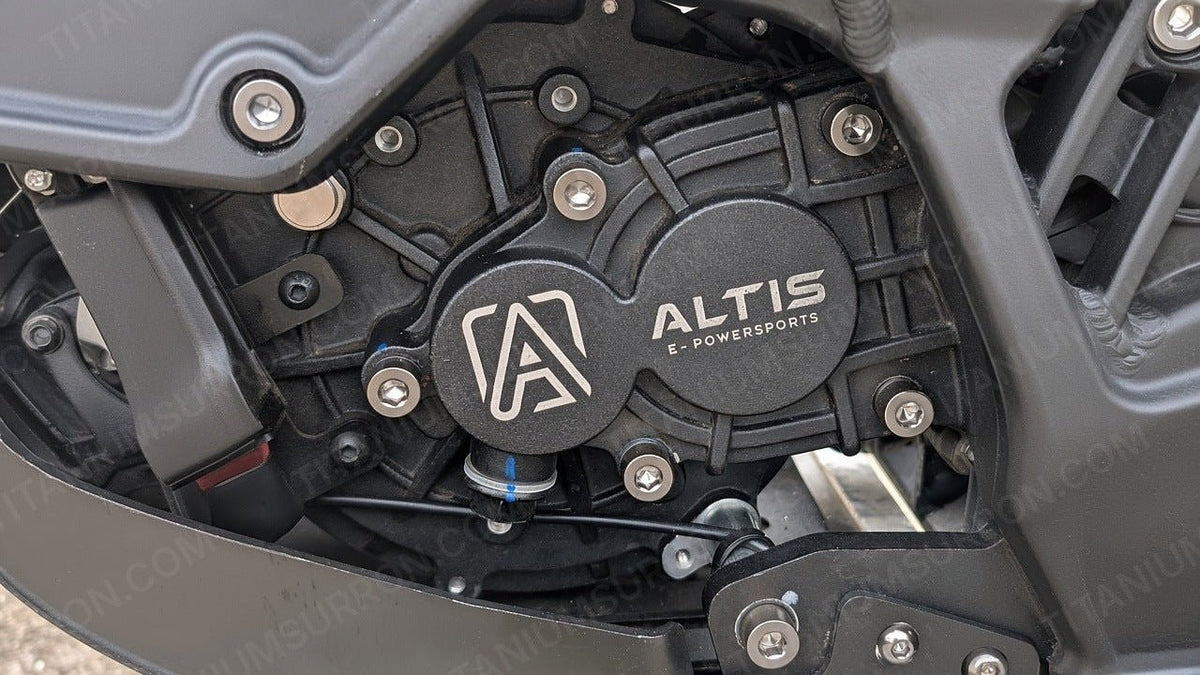 Altis Sigma Gearbox Cover Titanium Bolt Kit Titanium Surron