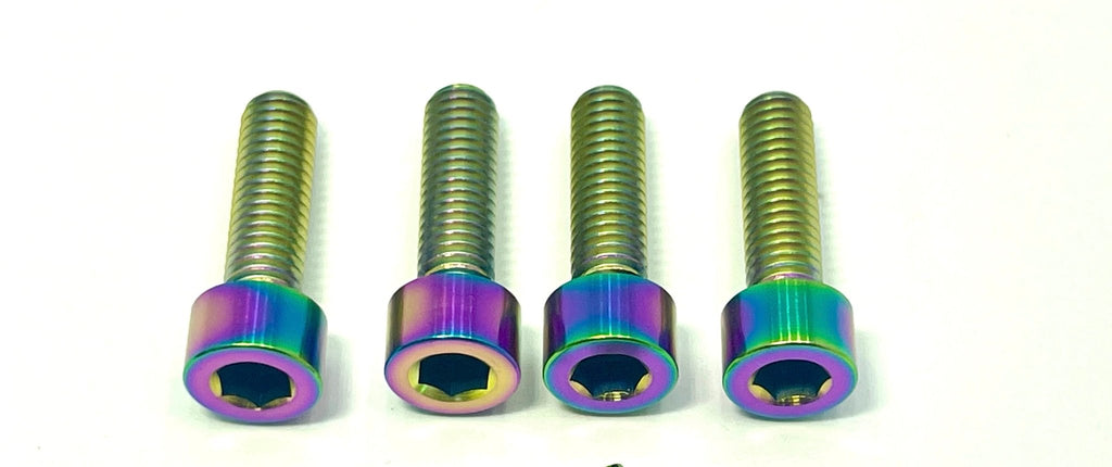 Axle Pinch Titanium Bolts for KKE/ DNM Forks - Riot Racing