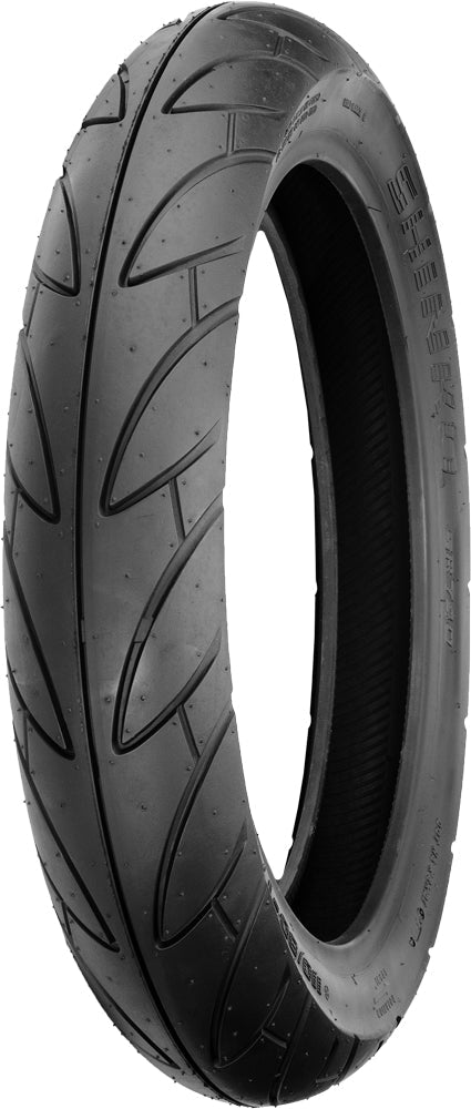 SHINKO, SHINKO Tire 740 Series Front 100/80-16 50H Bias Tire for Enhanced Wet Road Performance Howling Moto