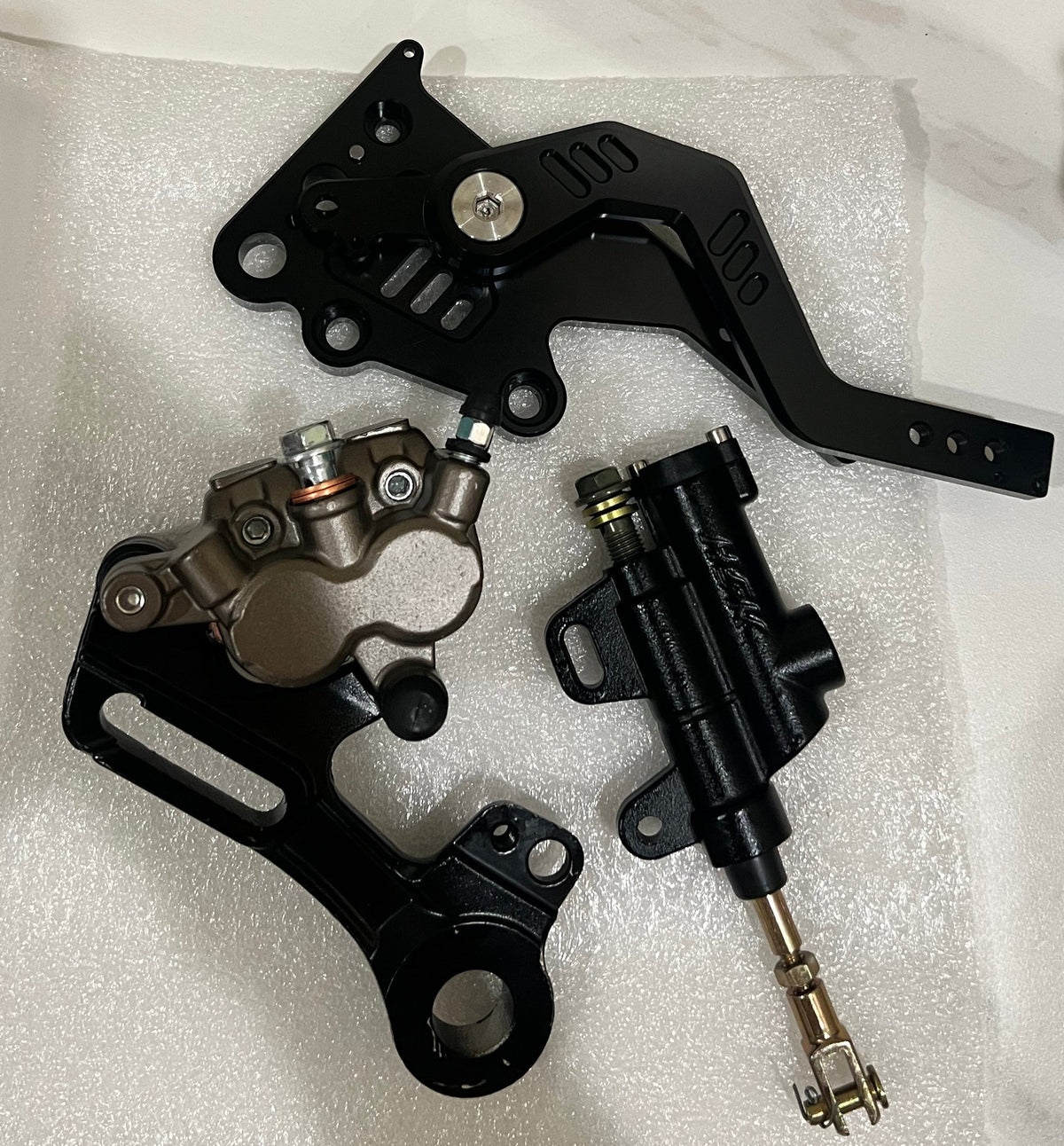 Surron Ultra Bee Foot Brake Kit V2 — Caliper Included Emoto Flux