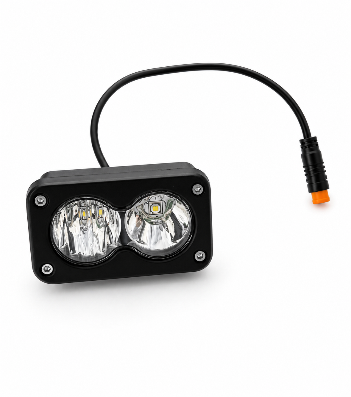 Baja Light (Plug & Play) | High-Power Waterproof E-Bike Headlight Kit (Ridstar Q20) Forged Racing