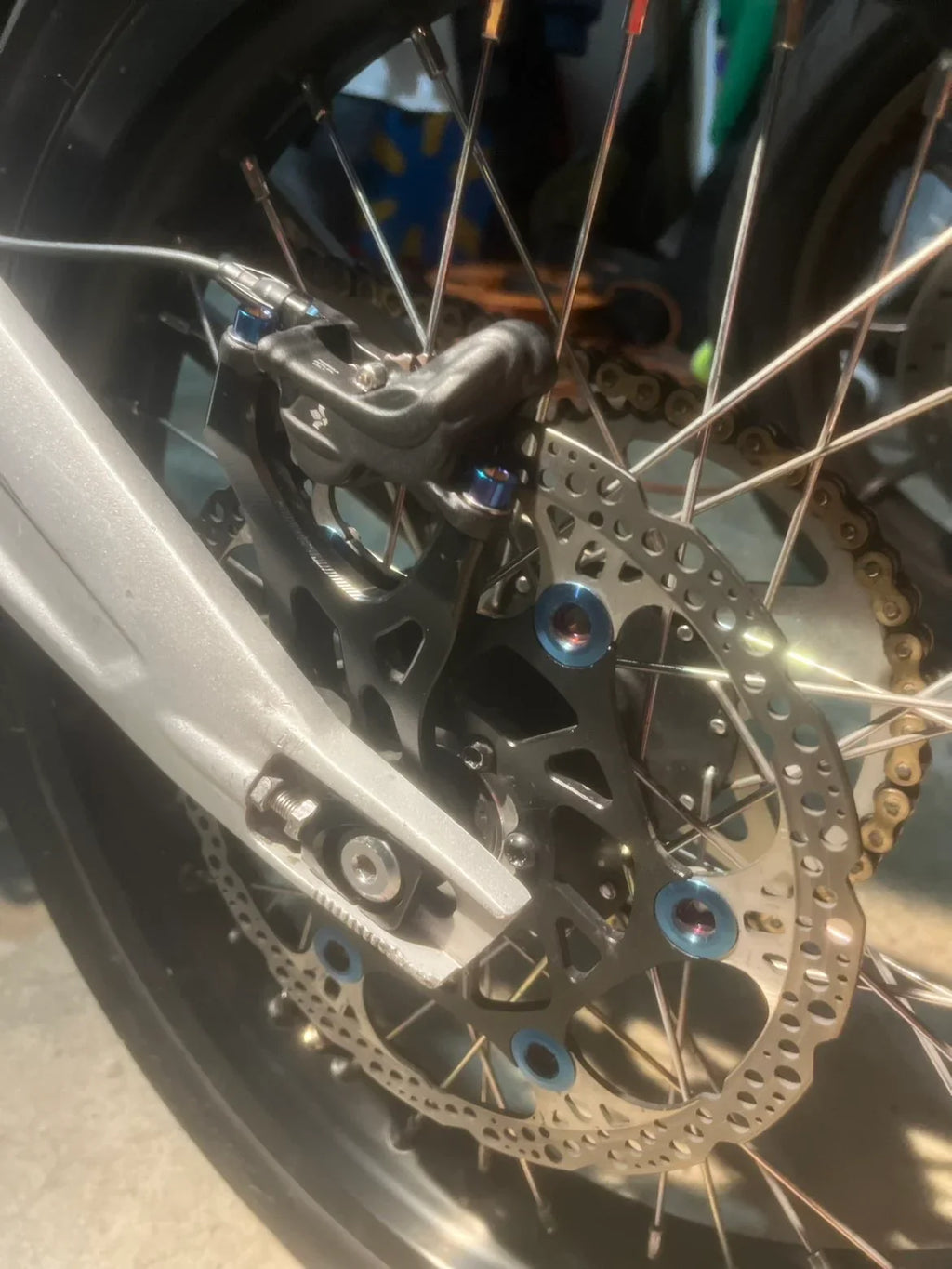 Caliper Mount Titanium Bolts DevMoto