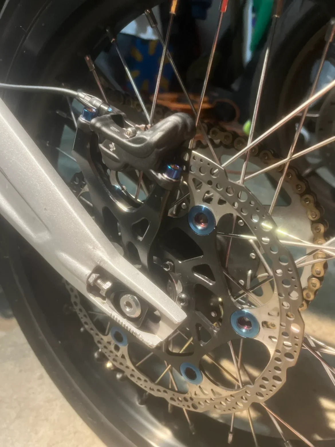 Caliper Mount Titanium Bolts DevMoto