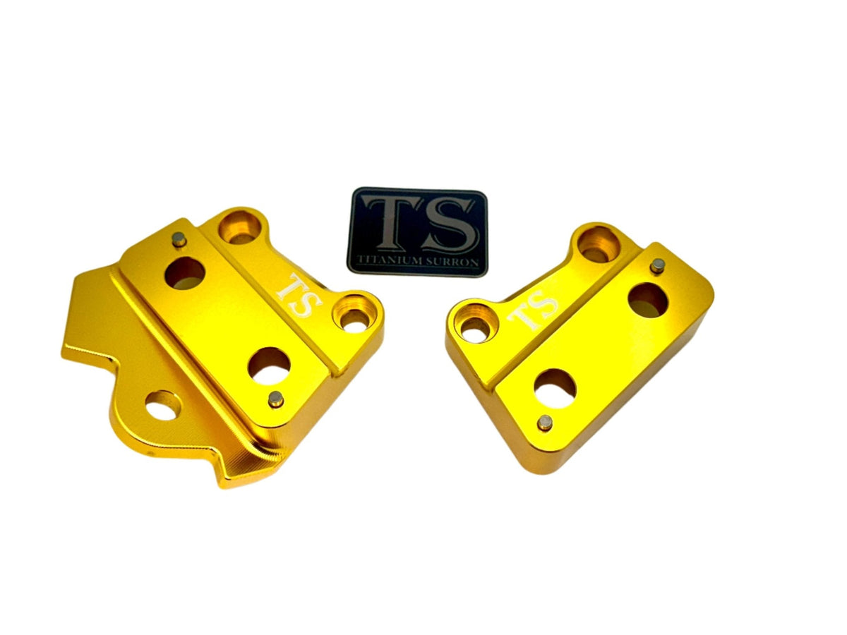 Custom CNC Aluminum Footpeg Brackets for Talaria X3 (XXX models) Titanium Surron