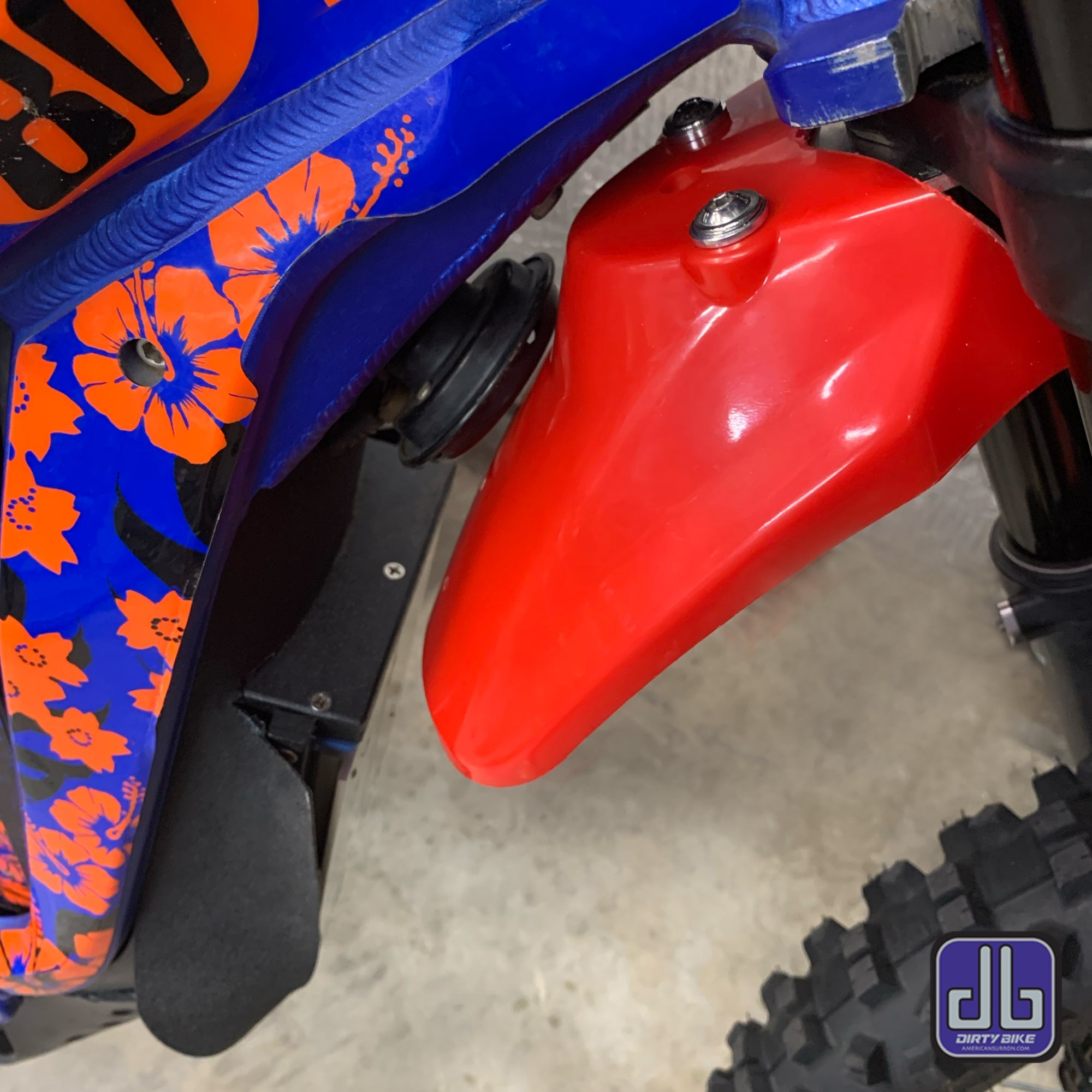 High Front Fender Mounting Kit Float 40 and Bomber 58 Surron LBX Talaria Sting eDirtyBike