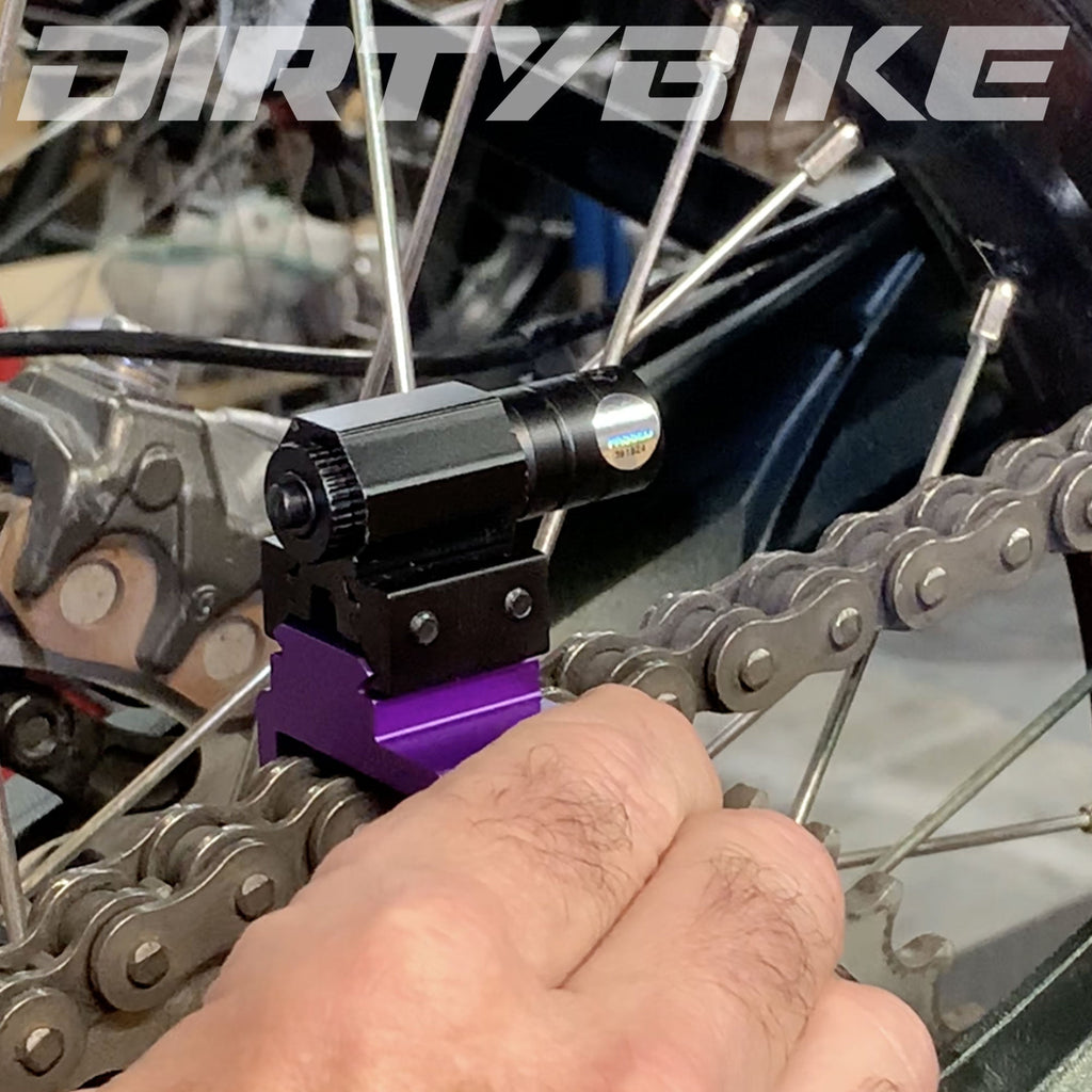 Laser Chain Alignment Tool | Motorcycle eDirtyBike
