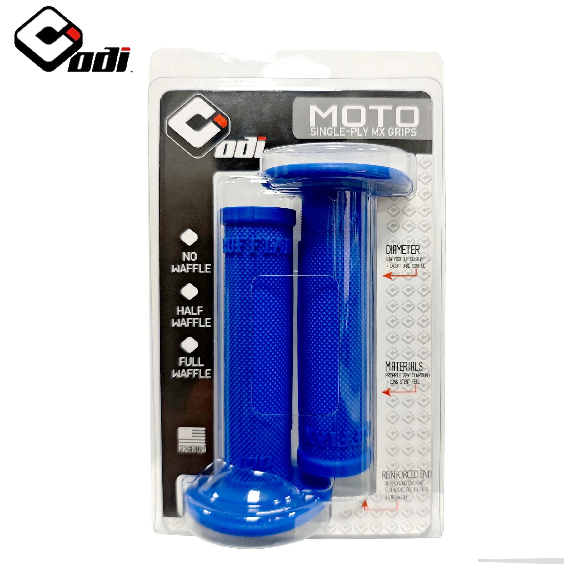 ODI Anti-Slip MTB Handlebar Grips – Bicycle Lock-On Grips for Mountain Bike Comfort & Control Emoto Supply