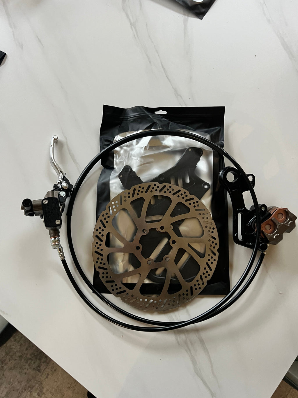 Surron Light Bee (LBX) Rear Moto Brake Kit — Ultra Bee Brakes Emoto Flux