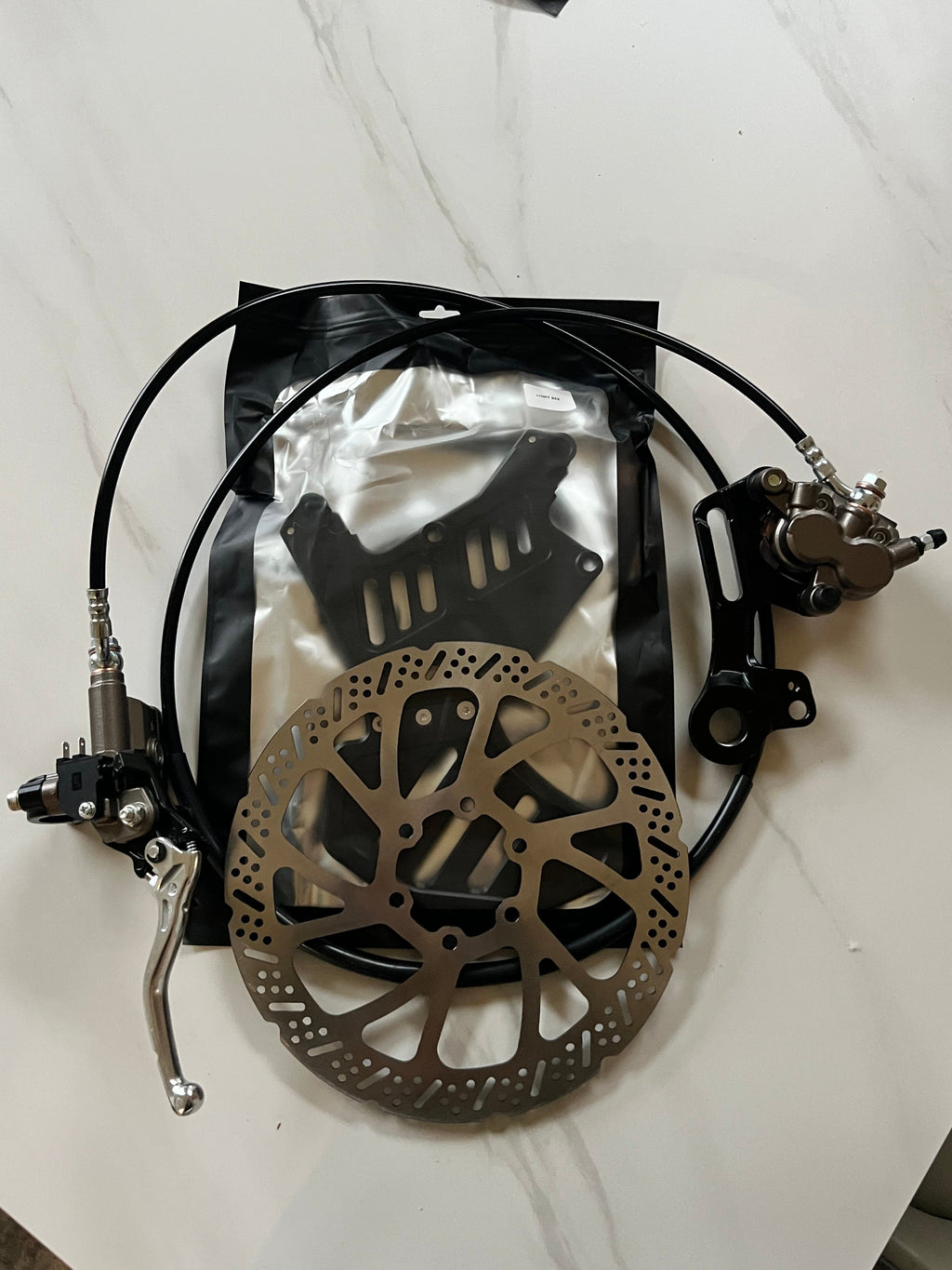 Talaria XXX/MX3/MX4 Rear Moto Brake Kit — Single Caliper Emoto Flux