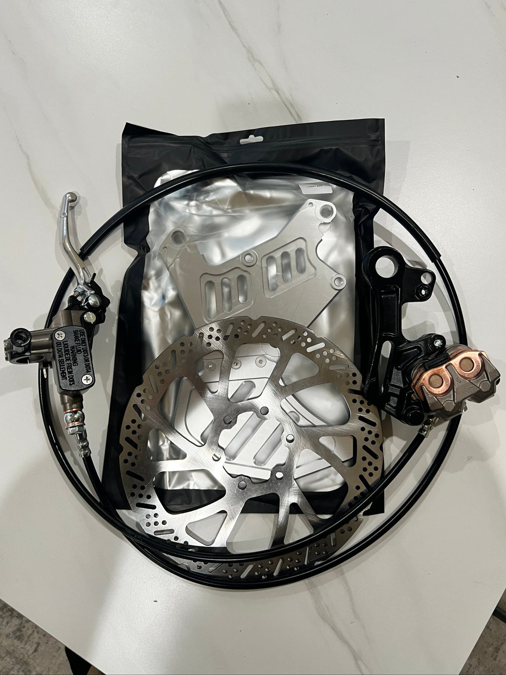 Surron Light Bee (LBX) Rear Moto Brake Kit — Ultra Bee Brakes Emoto Flux