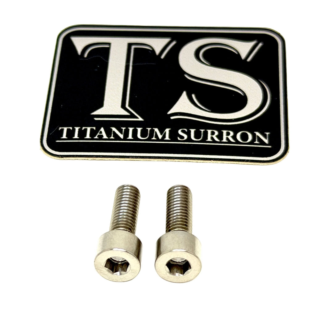 E-Moto Throttle Titanium Bolts (Two bolts) Titanium Surron