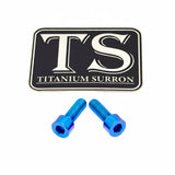 E-Moto Throttle Titanium Bolts (Two bolts) Titanium Surron