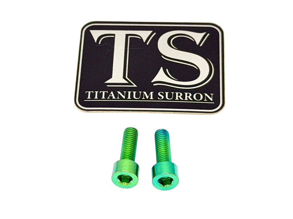 E-Moto Throttle Titanium Bolts (Two bolts) Titanium Surron