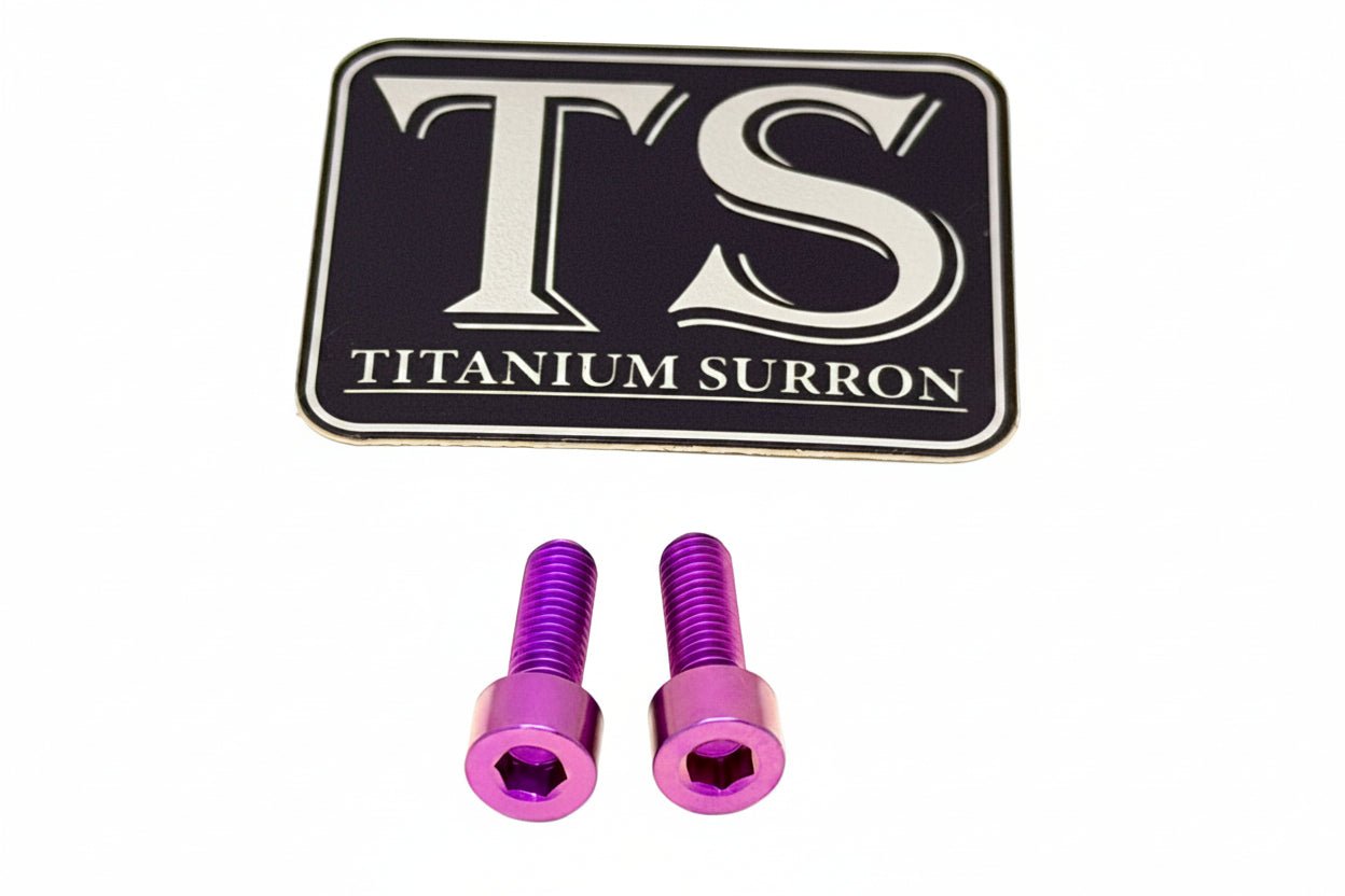 E-Moto Throttle Titanium Bolts (Two bolts) Titanium Surron
