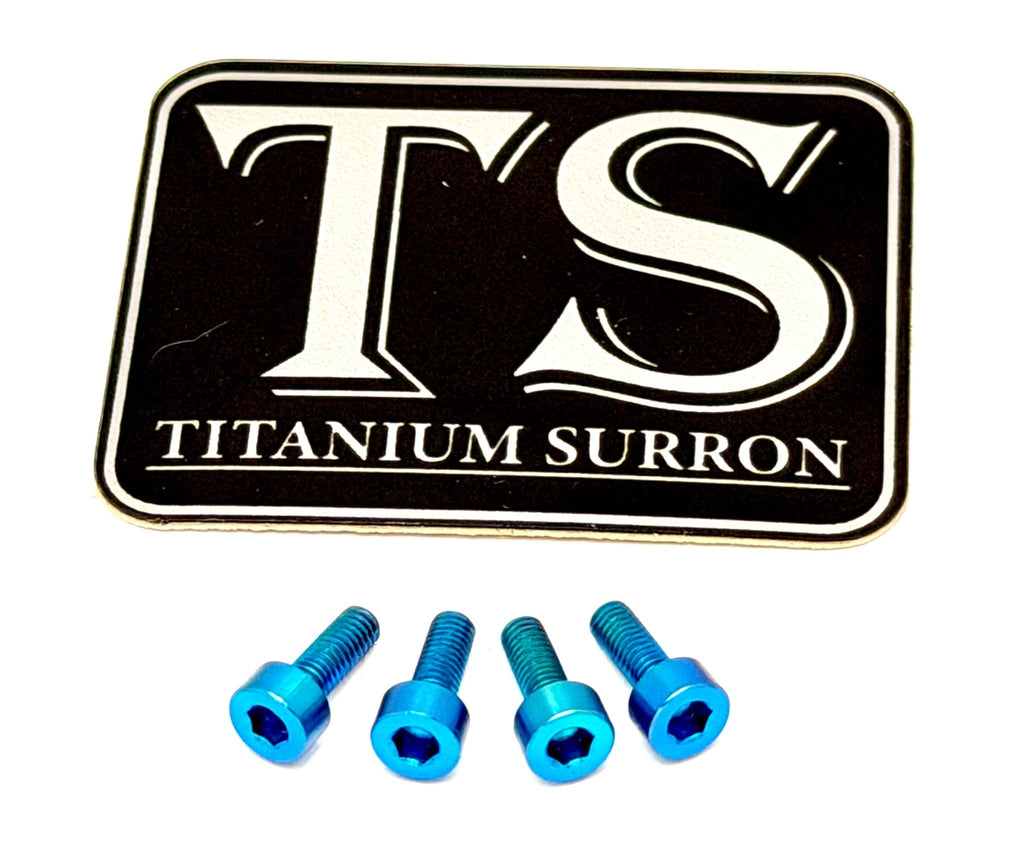 E-Ride Pro Display Protector Titanium Bolts Titanium Surron