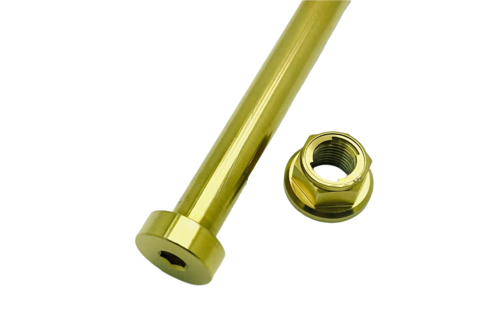 Titanium Rear Axle/ Nut - E-Ride Pro (all models) Titanium Surron