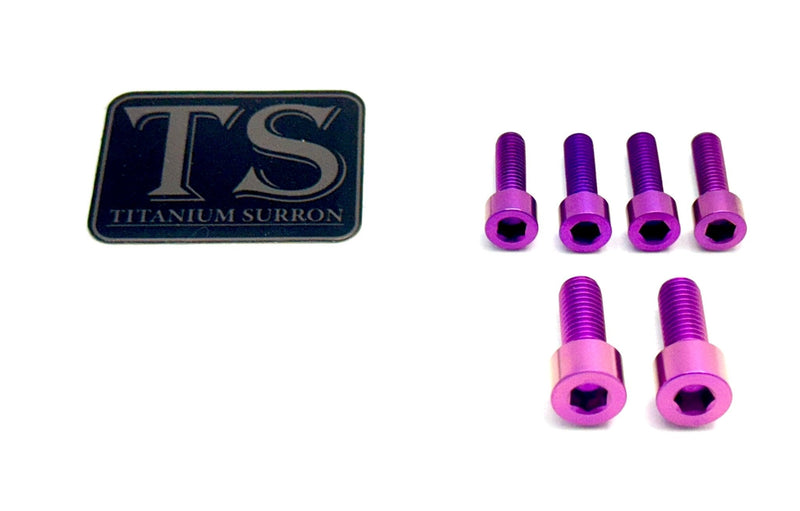 E-Ride Pro (all models) Titanium Stem Bolt Kit - Riot Racing