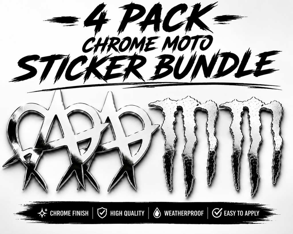 Moto-Sticker Bundle (CHROME)