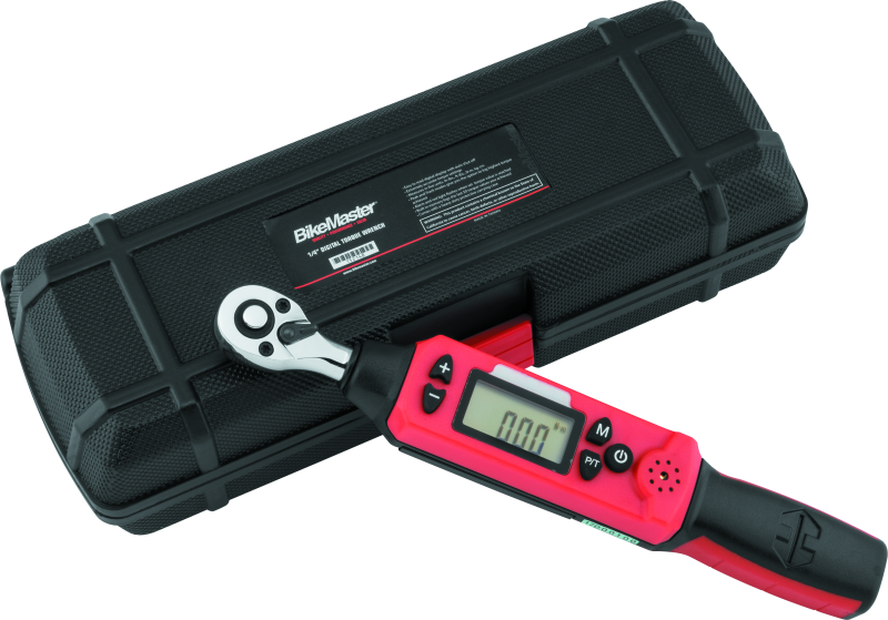 BikeMaster 1/4in Digital Torque Wrench 152148 FR SPORT