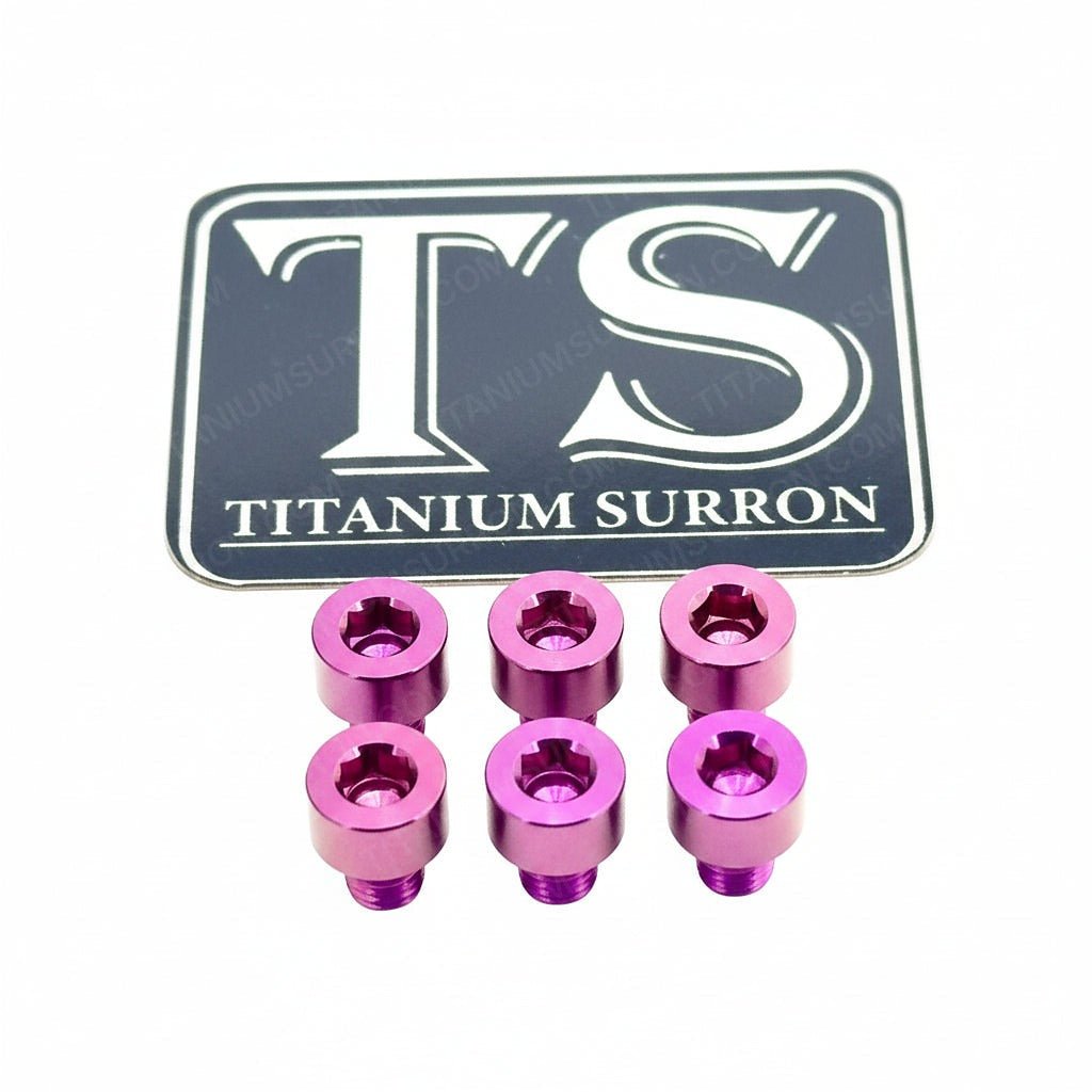 EBMX X9000 Heat Sink Titanium Bolt Kits (6) Titanium Surron