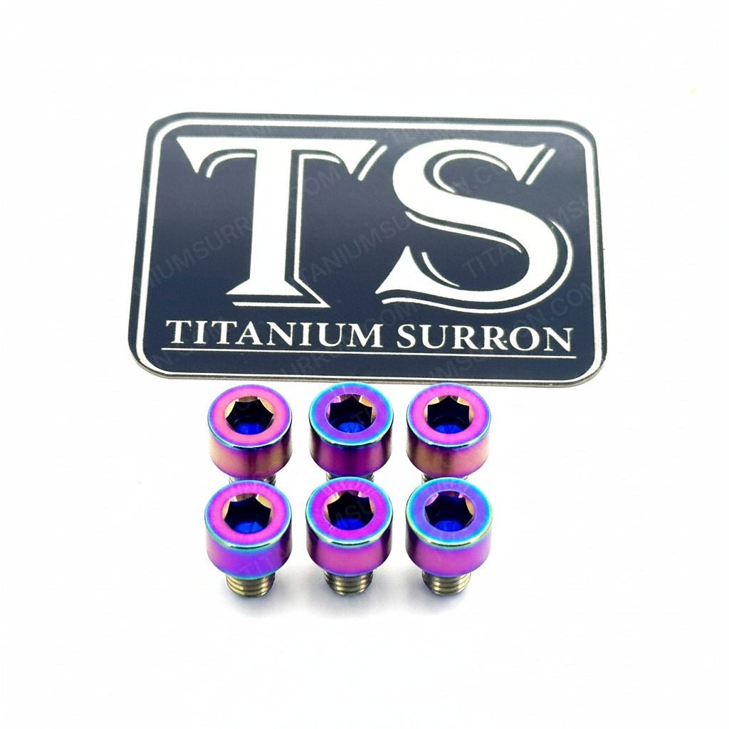 EBMX X9000 Heat Sink Titanium Bolt Kits (6) Titanium Surron