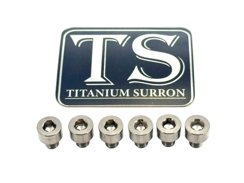 EBMX X9000 Heat Sink Titanium Bolt Kits (6) Titanium Surron