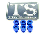 EBMX X9000 Heat Sink Titanium Bolt Kits (6) Titanium Surron