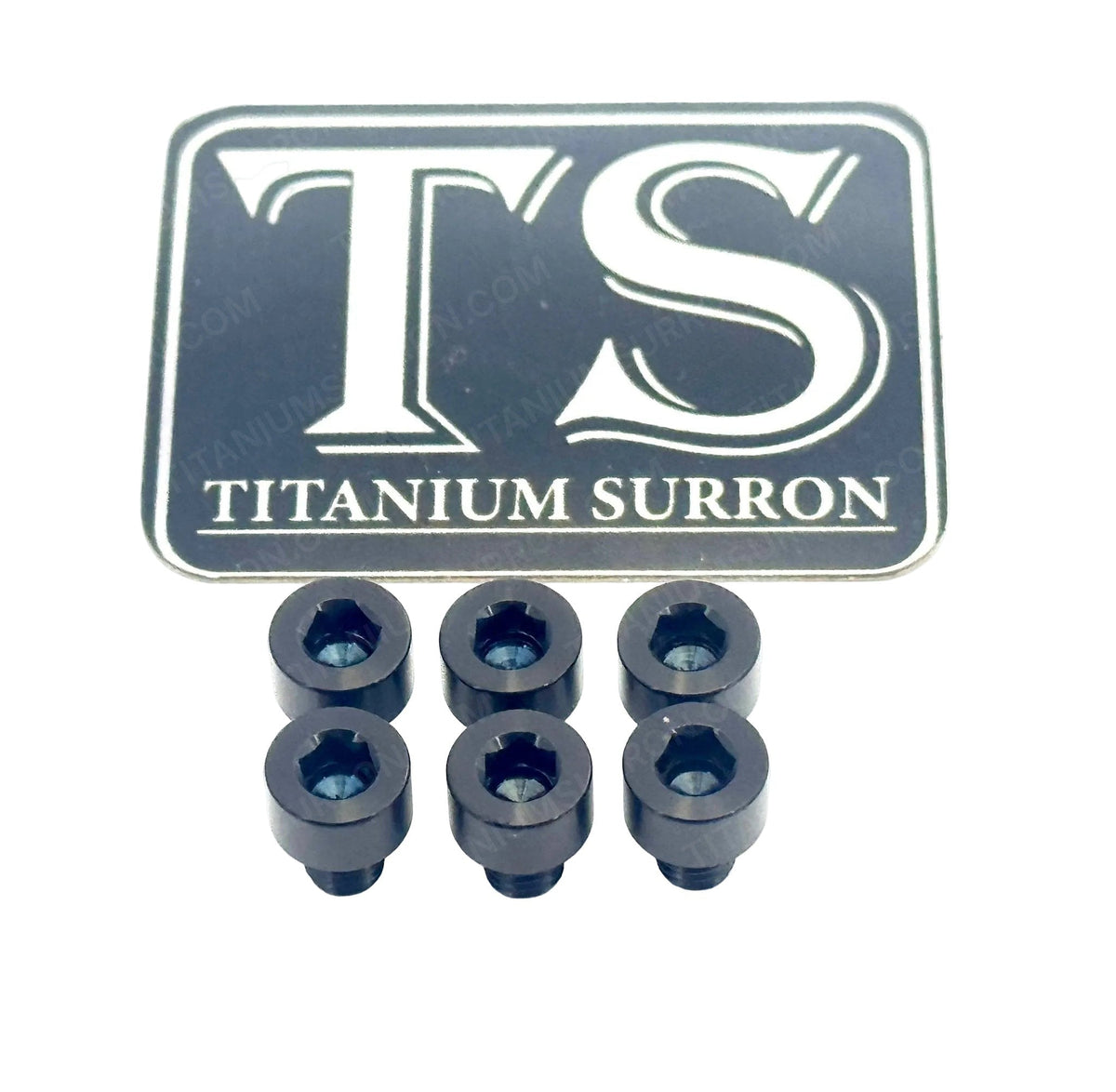 EBMX X9000 Heat Sink Titanium Bolt Kits (6) Titanium Surron