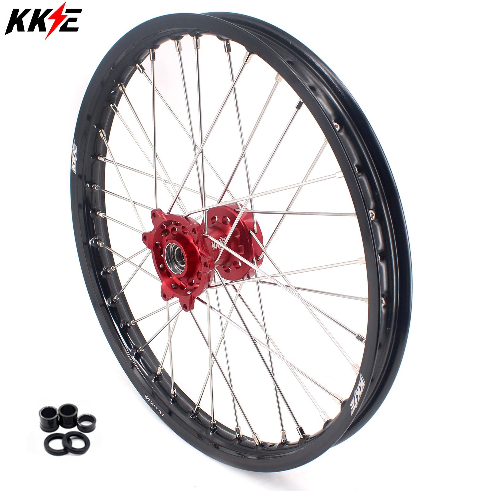 KKE 21×1.6 Front Spoke Wheels Alloy Rims For HONDA CRF250R CRF450R CR125R CR250R KKE Racing