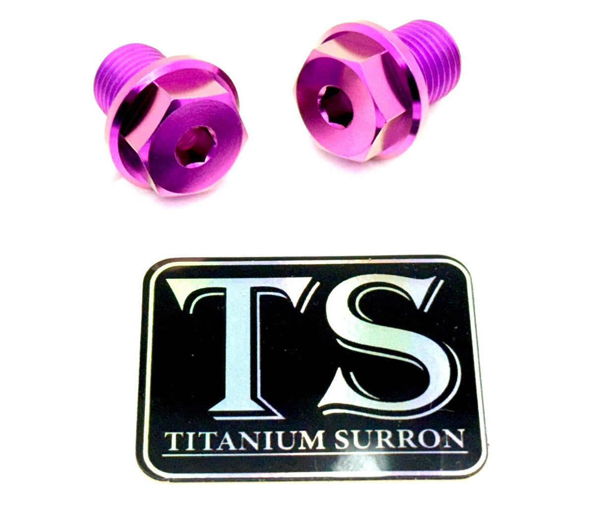 Titanium FastAce Forks Axle Bolts Titanium Surron