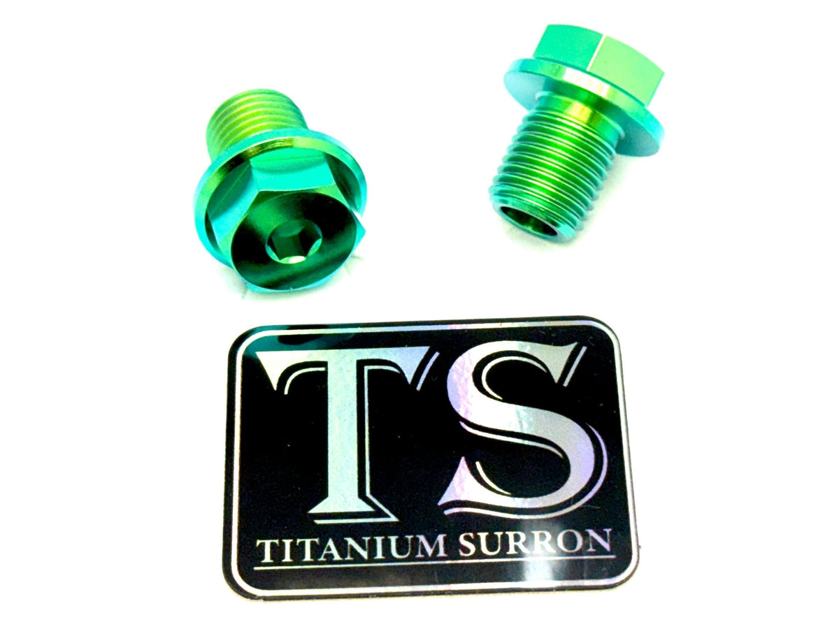 Titanium FastAce Forks Axle Bolts Titanium Surron