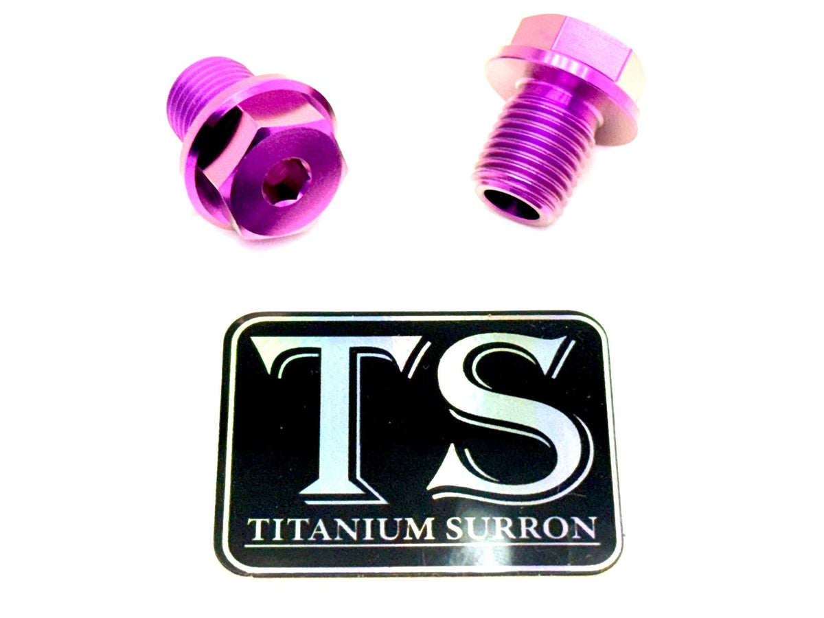 Titanium FastAce Forks Axle Bolts Titanium Surron