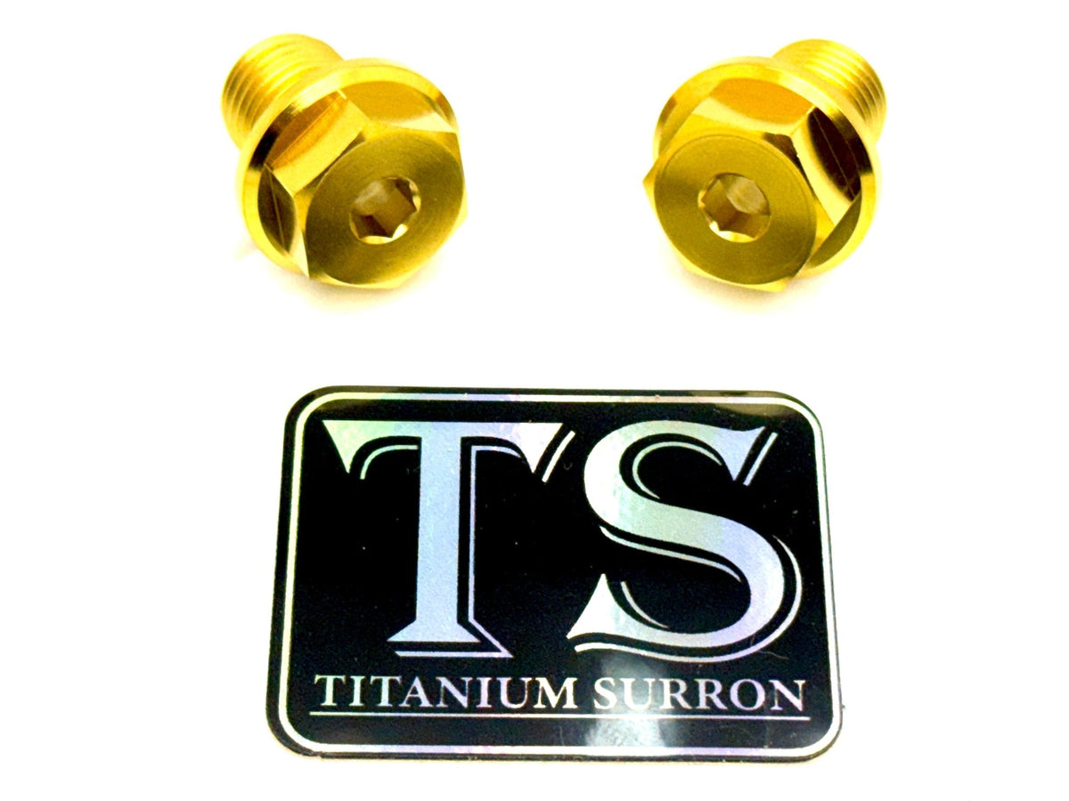 Titanium FastAce Forks Axle Bolts Titanium Surron