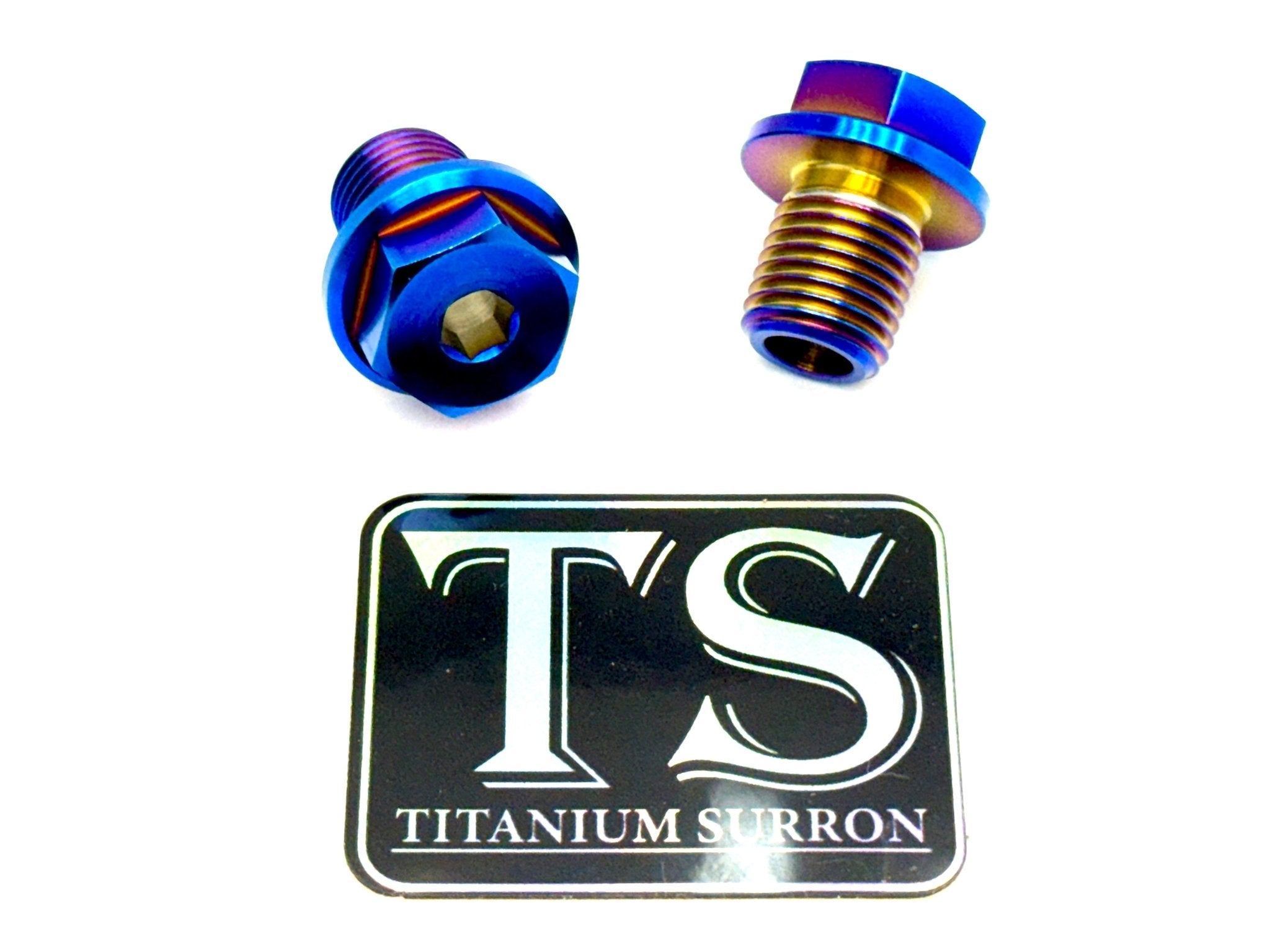 Titanium FastAce Forks Axle Bolts - Riot Racing