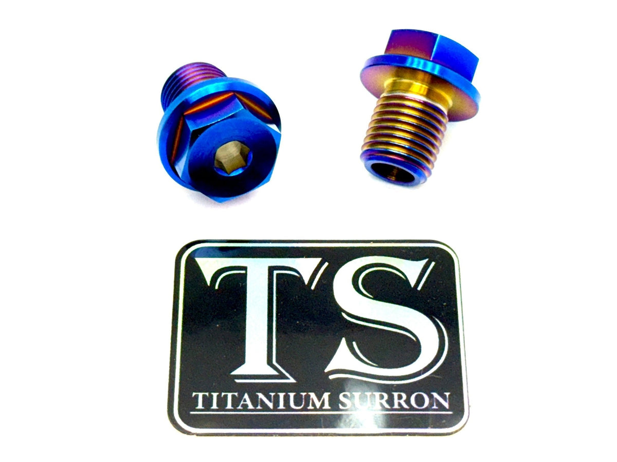 Titanium FastAce Forks Axle Bolts Titanium Surron