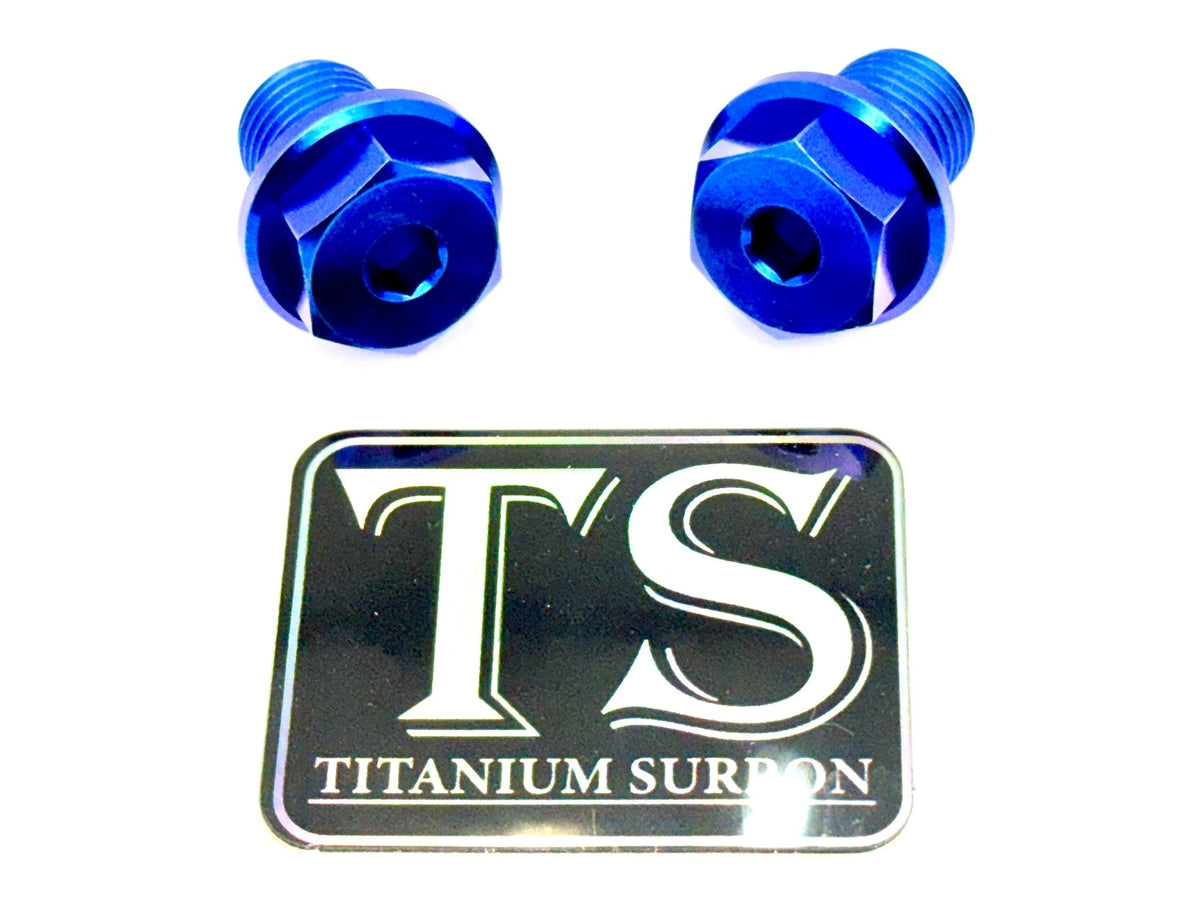 Titanium FastAce Forks Axle Bolts Titanium Surron