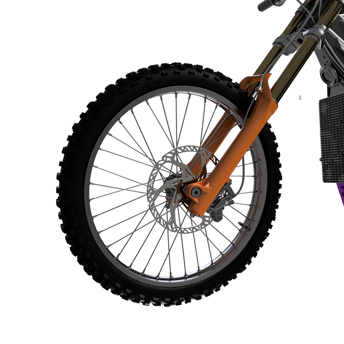220mm Surron Fixed Rotor Prickly Motorsports