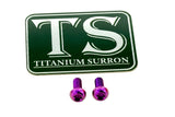 Formula Brake Reservoir Cap Titanium Bolts Titanium Surron