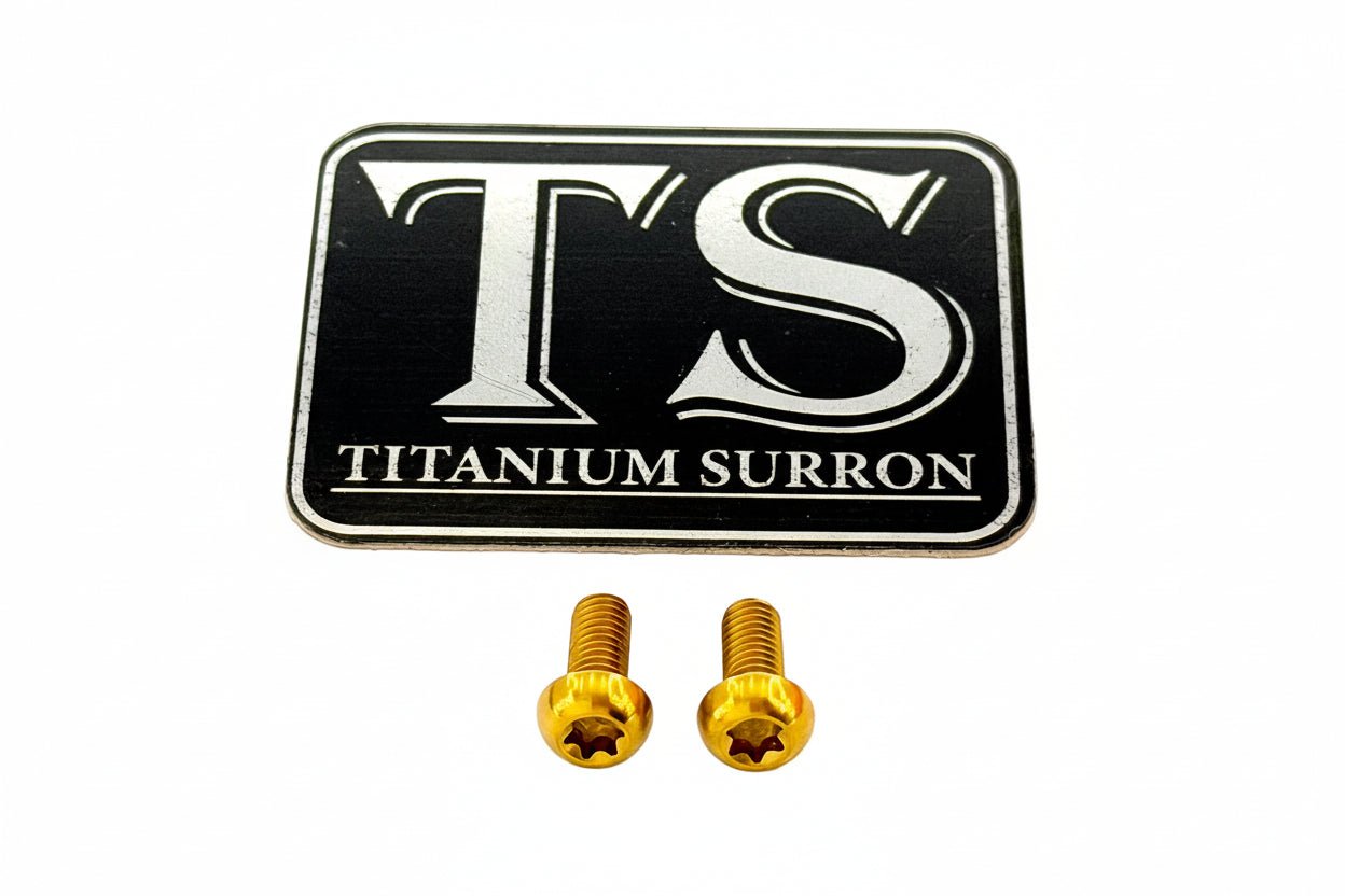 Formula Brake Reservoir Cap Titanium Bolts Titanium Surron
